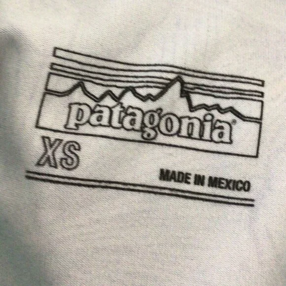 Patagonia Blue Floral Print Thin Strap Dress with Built in Bra - Picture 5 of 6